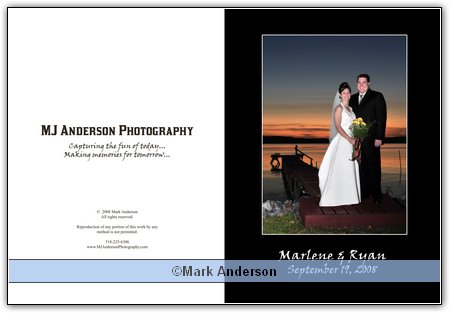 Marlene and Ryans preliminary wedding book layout
